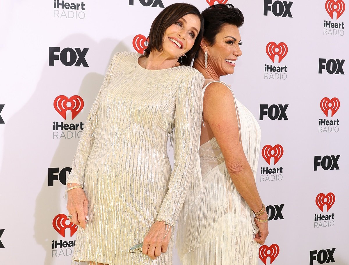 Kathy Swarts and Susan Noles attend the 2024 iHeartRadio Music Awards at Dolby Theatre on April 01, 2024 in Hollywood, California