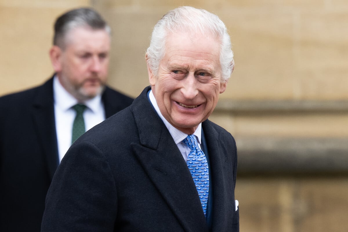 King Charles III, whose slimmed-down monarchy isn't what he envisioned, per an author, on Easter