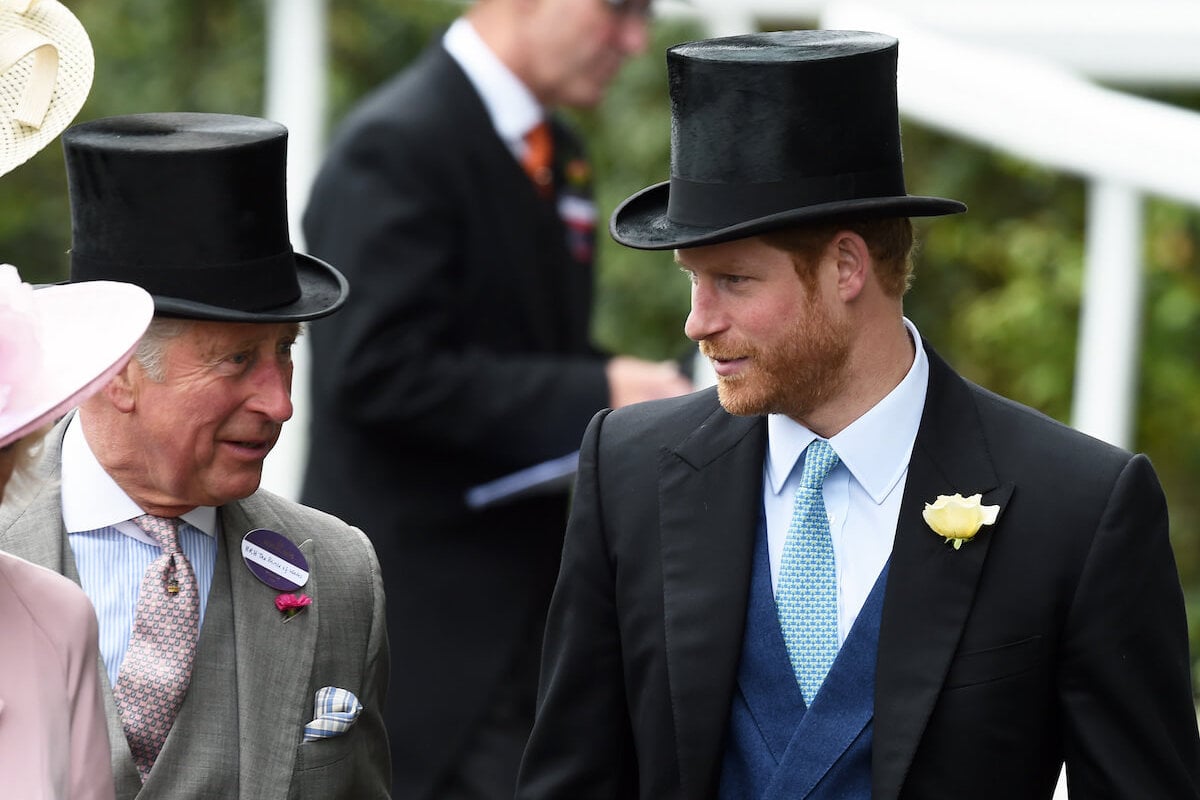 King Charles and Prince Harry, who has an opportunity to mend fences with his father with Netflix polo series