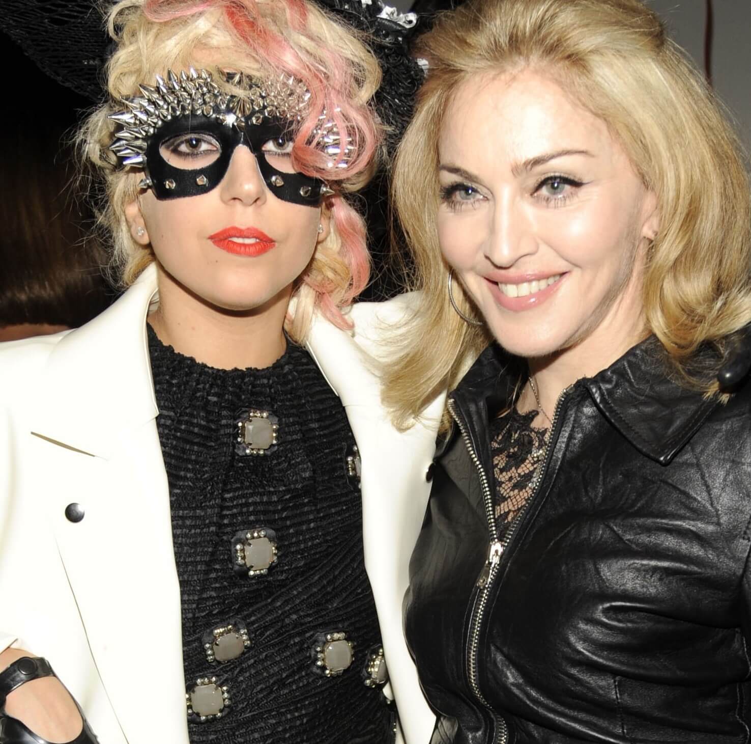 Lady Gaga with Madonna