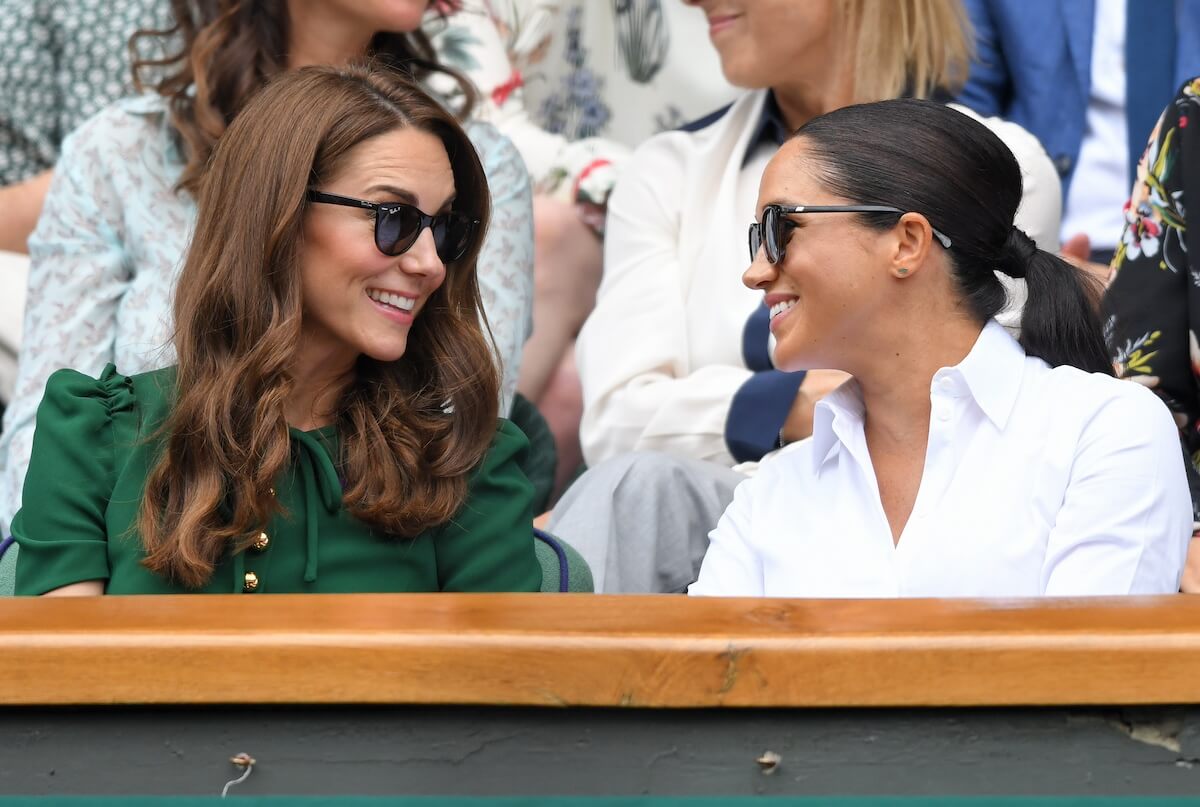 Meghan Markle and Kate Middleton