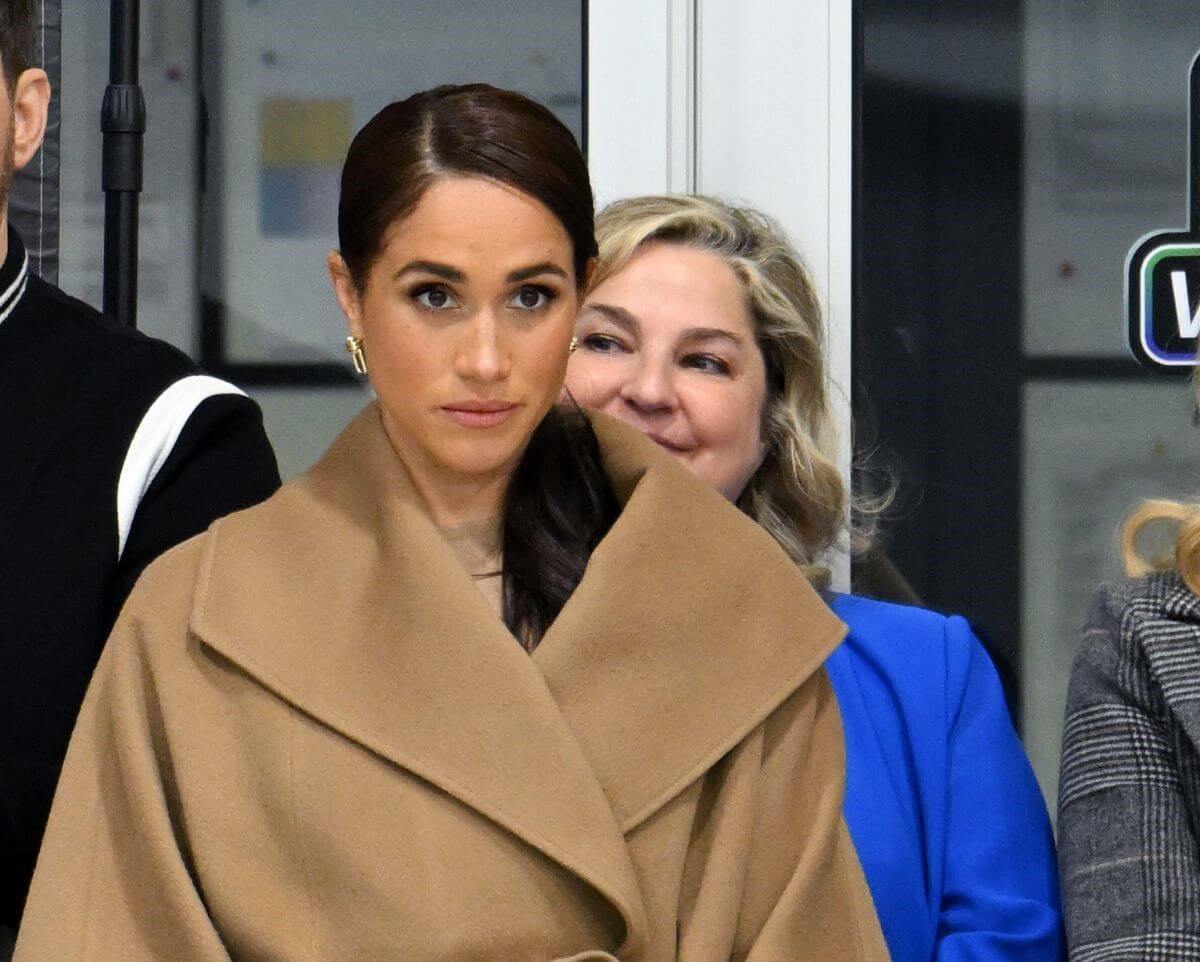 Meghan Markle attends the Invictus Games One Year To Go Winter Training Camp at Hillcrest Community Centre in Vancouver, Canada