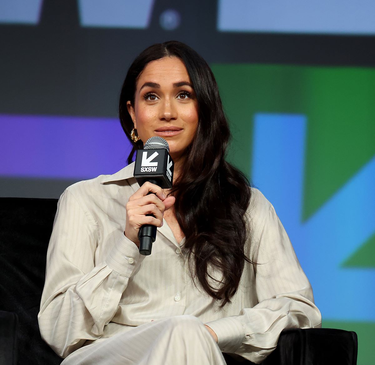 Meghan Markle speaks onstage during the 2024 SXSW Conference and Festival