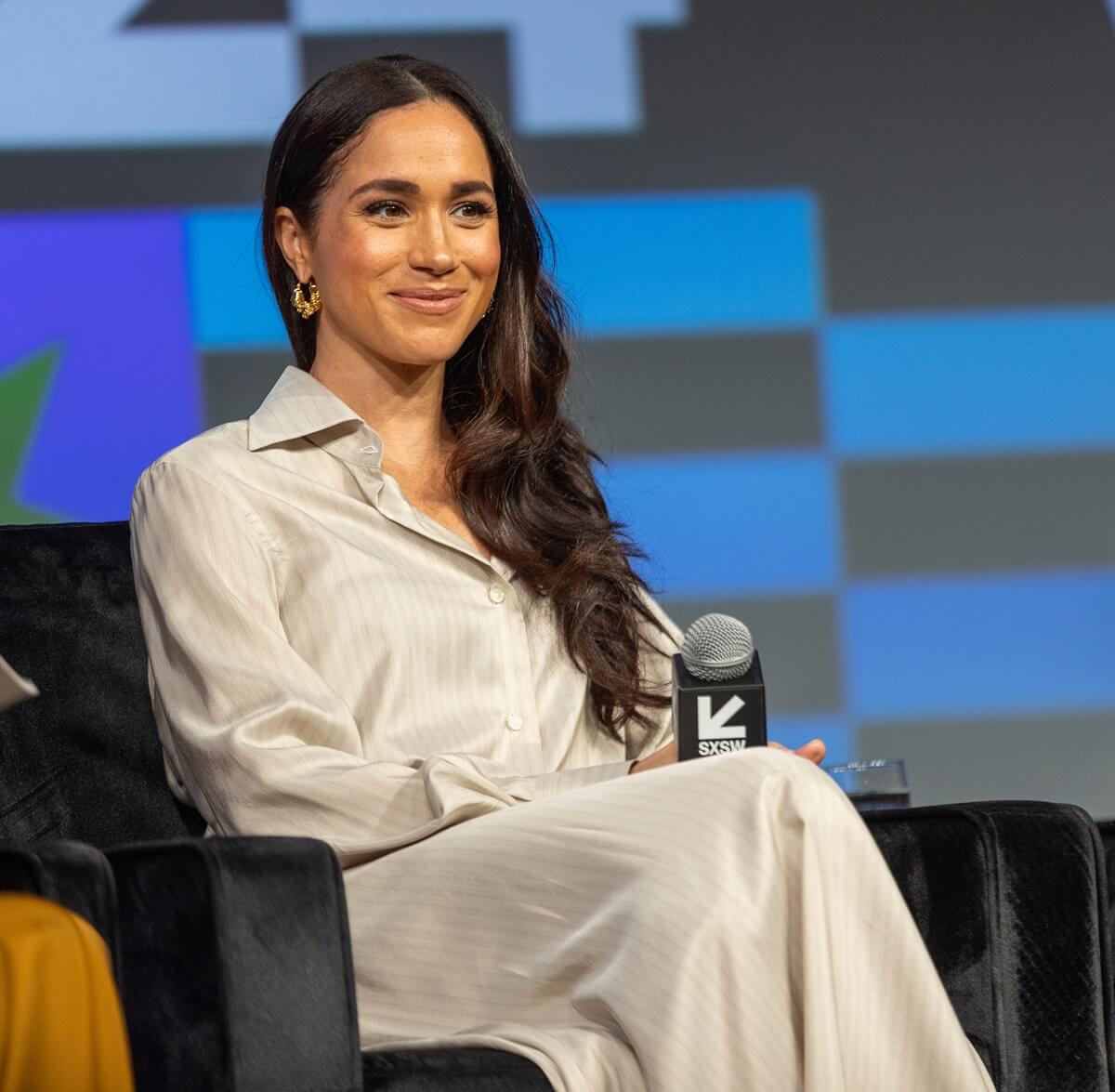 Meghan Markle speaks onstage during the SXSW 2024 Conference and Festivals