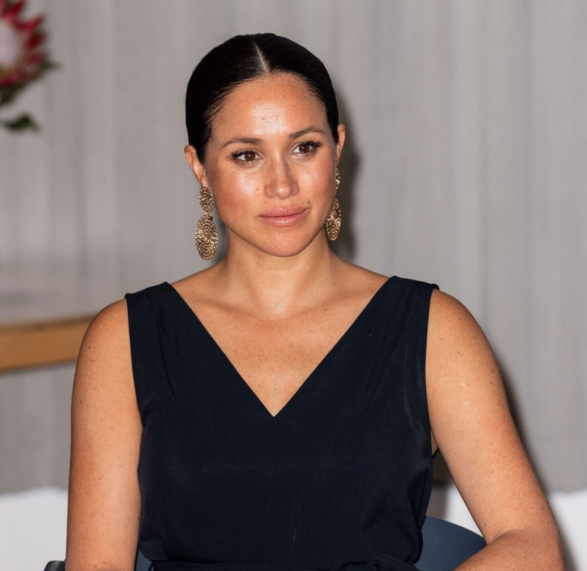 Meghan Markle visits the Woodstock Exchange to meet female entrepreneurs working in technology during the royal tour of South Africa