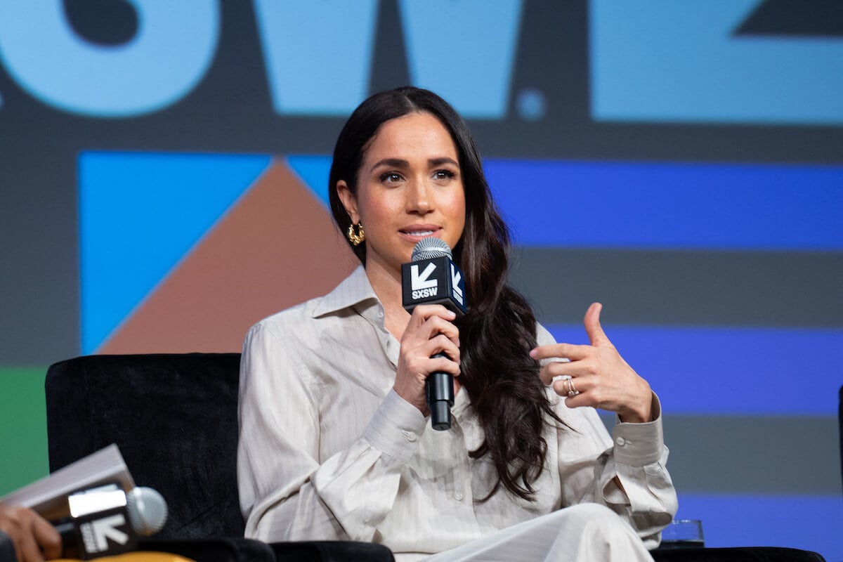 Meghan Markle, whose come under fire for date of American Riviera Orchard lifestyle brand announcement, at SXSW