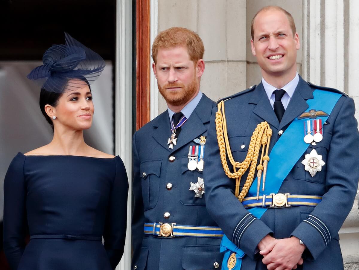 Meghan Markle, Prince Harry, and Prince William