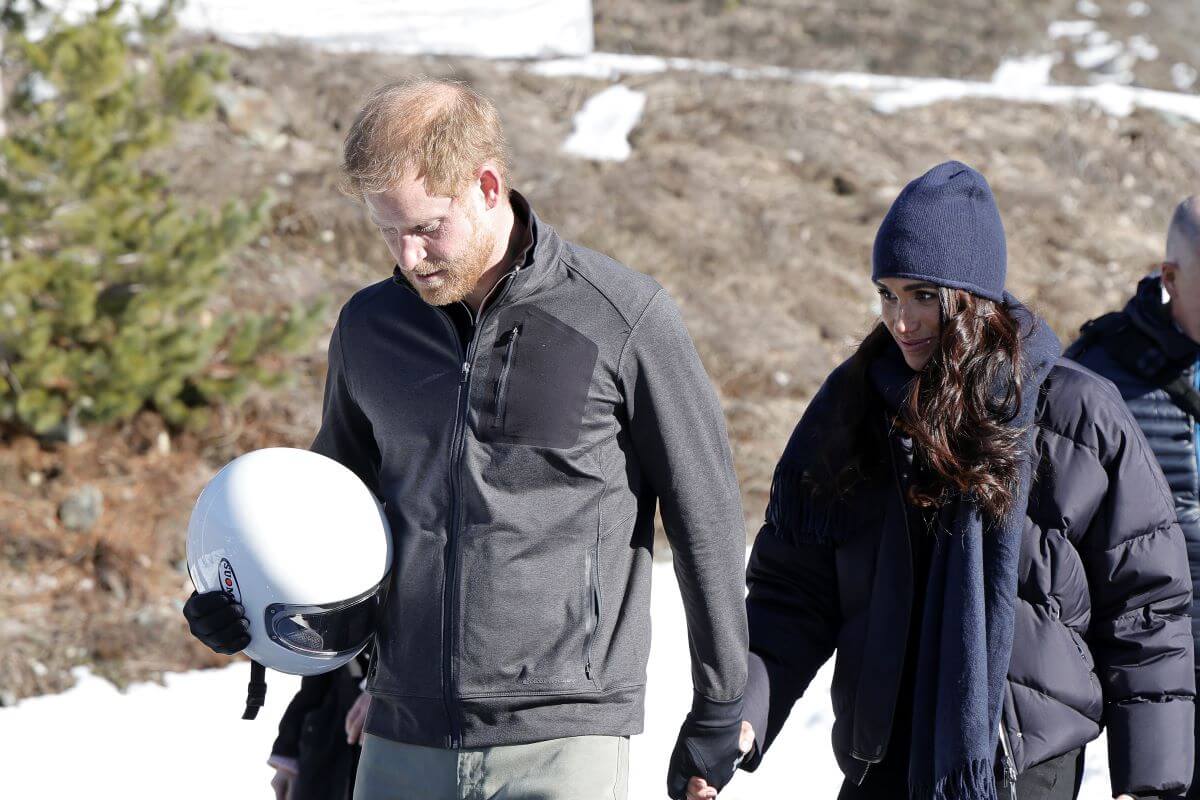 Prince Harry and Meghan Markle attend Invictus Games Vancouver One Year To Go Winter Training Camp