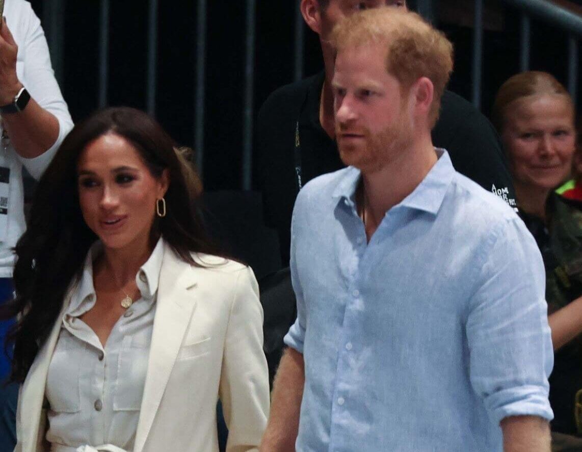 Prince Harry and Meghan Markle attend the Invictus Games in Dusseldorf, Germany