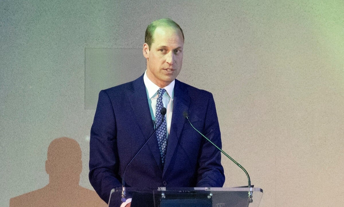Prince William speaks as he attends an event celebrating The Earthshot Prize Launchpad
