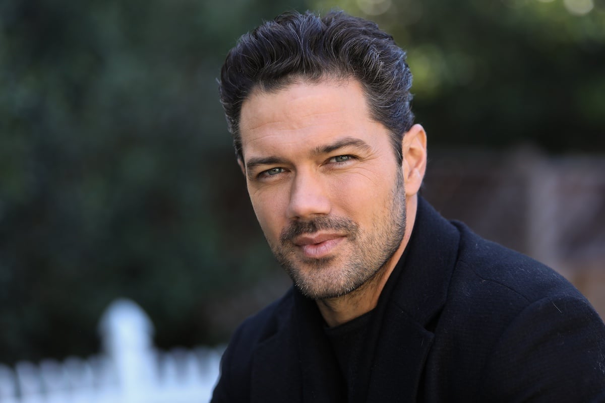 Ryan Paevey in a dark shirt