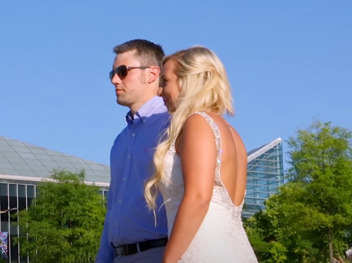 Ryan Edwards and Mackenzie Standifer during their filmed wedding on 'Teen Mom OG'