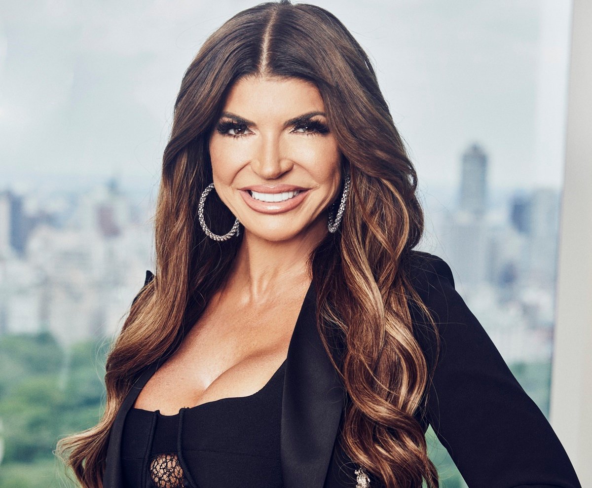 Theresa Giudice appears in a promotional photo for 'The Real Housewives of New Jersey'