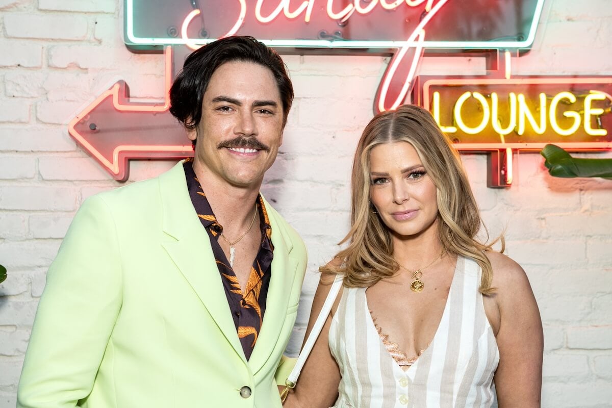 Tom Sandoval and Ariana Madix pose for a photo at an event in 2022