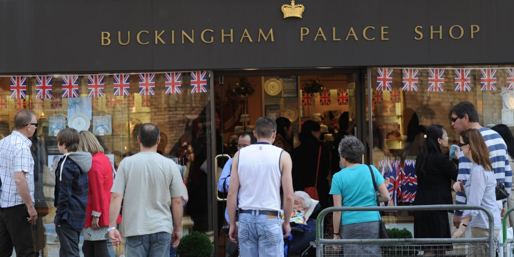 The Buckingham Palace shop is a London business not connected to Meghan Markle's products.