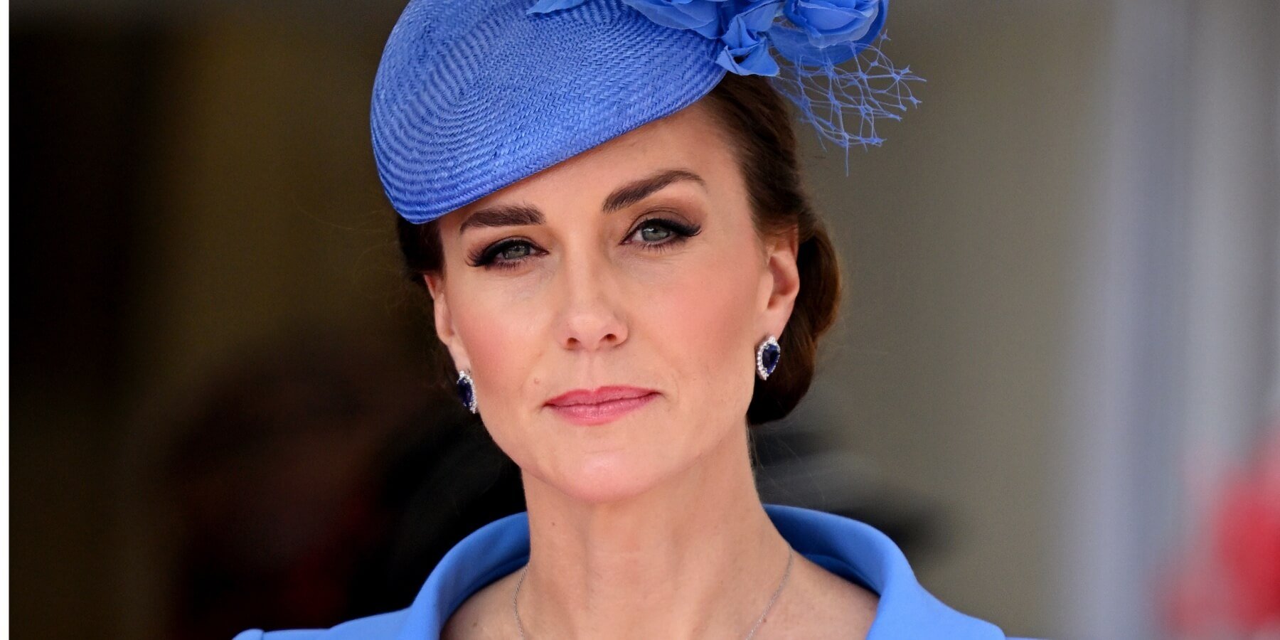 Kate Middleton attends The Order of The Garter service at St George's Chapel, Windsor Castle on June 13, 2022 in Windsor, England.
