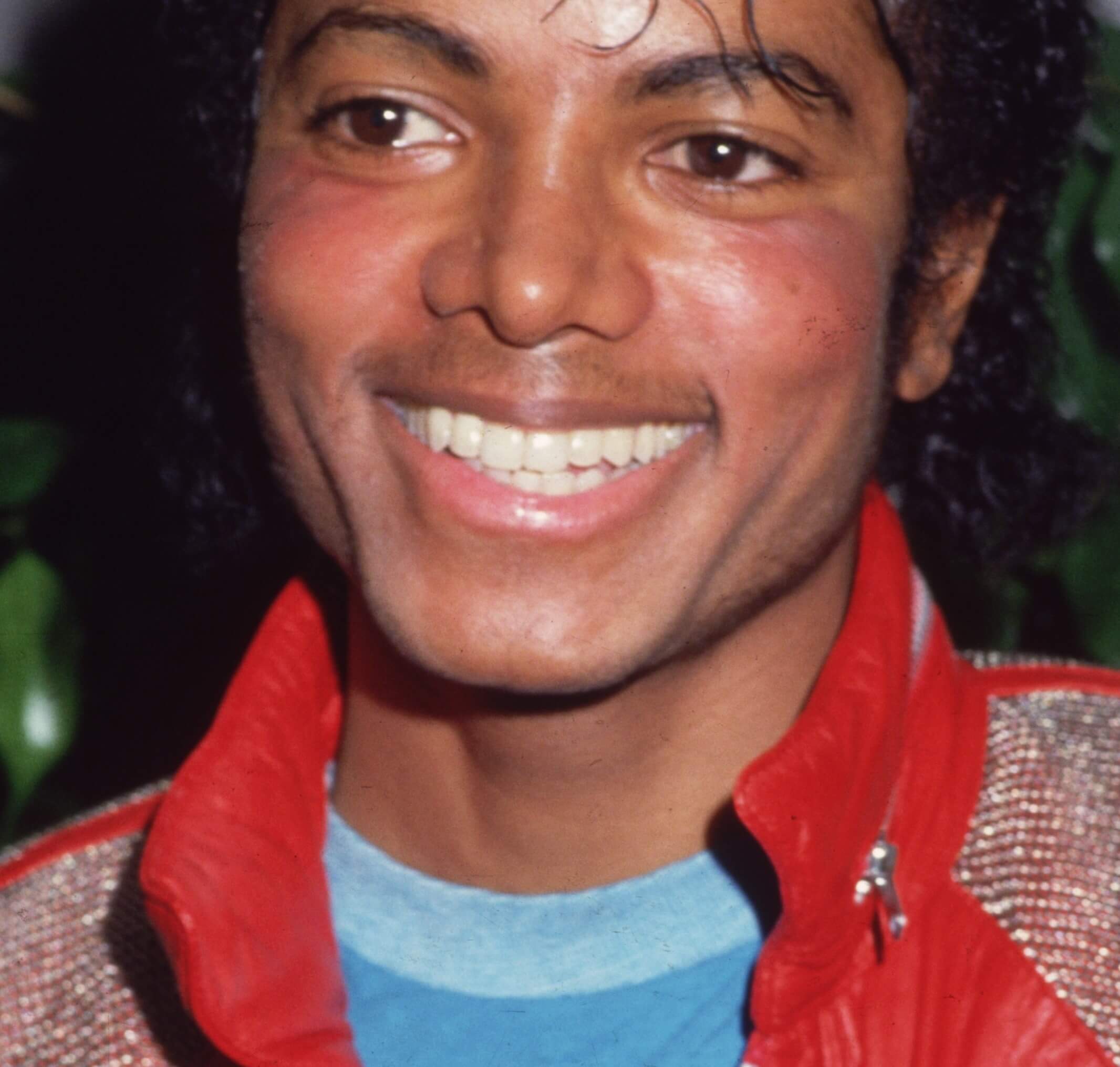 "Billie Jean" singer Michael Jackson smiling