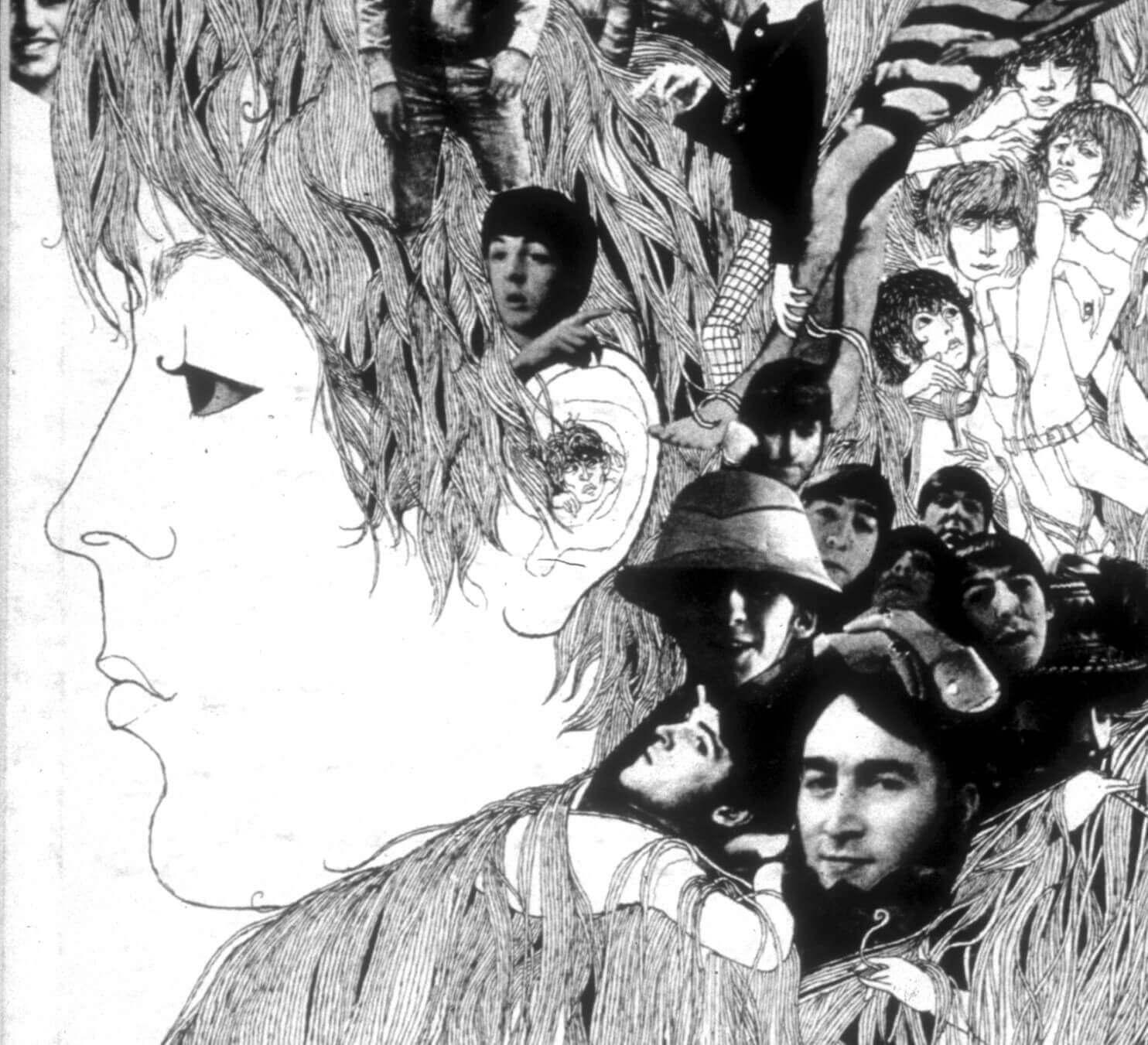 Part of the cover of The Beatles' 'Revolver'