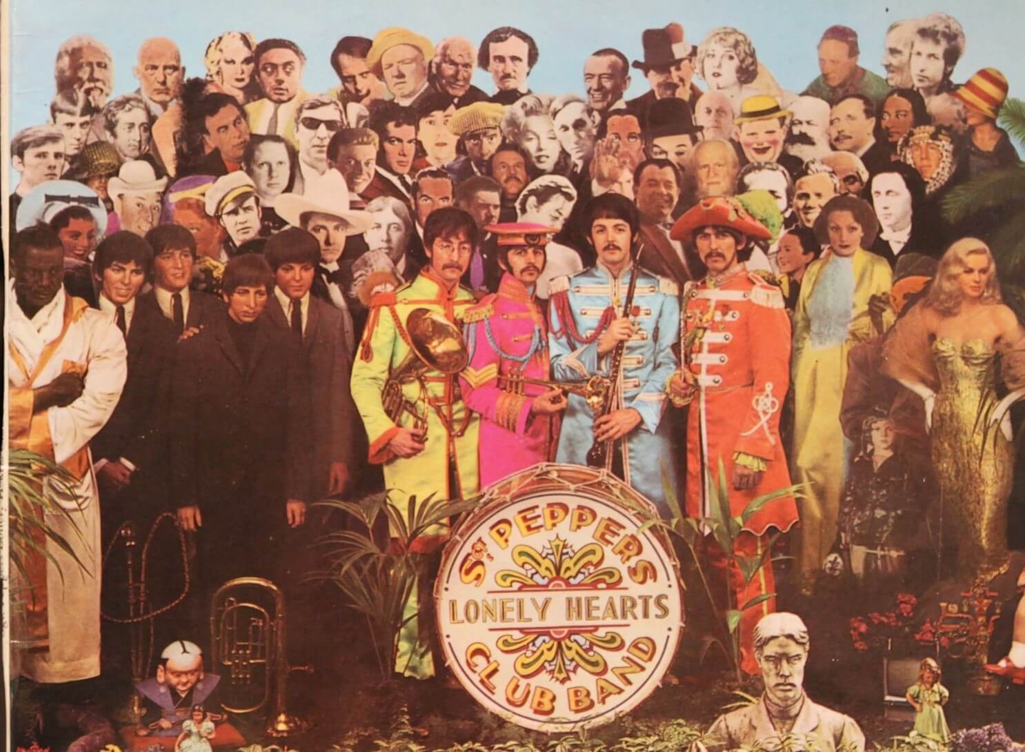 A vinyl copy of The Beatles' 'Sgt. Pepper's Lonely Hearts Club Band'