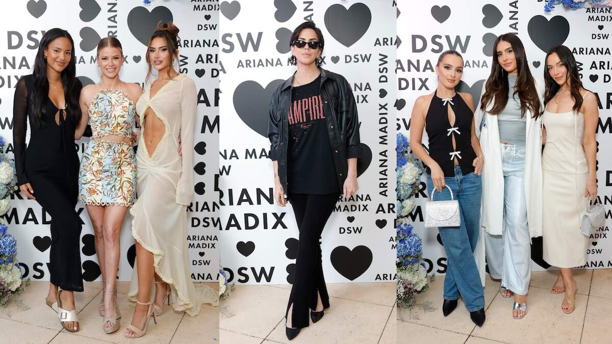 Friends support the Ariana Madix x DSW Collection at a special dinner