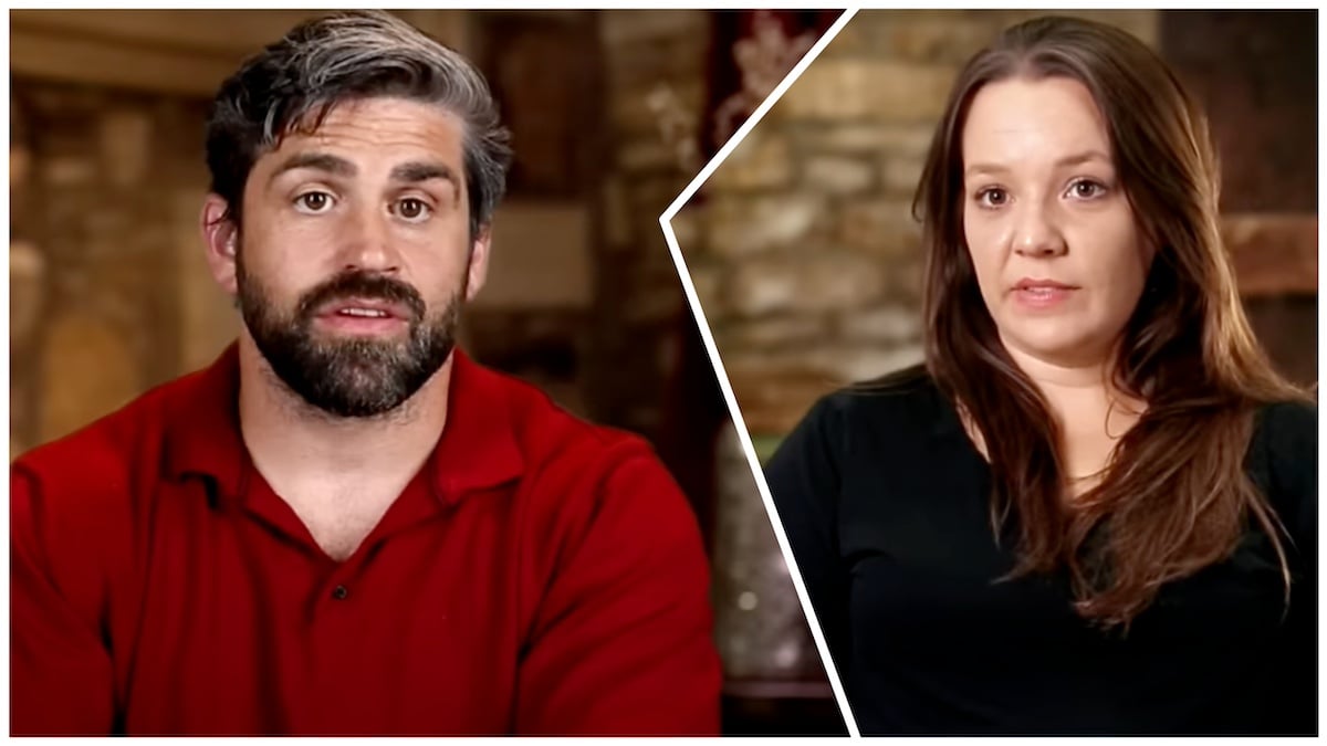 Split image of Jon and Rachel Walters from '90 Day Fiancé: Before the 90 Days'