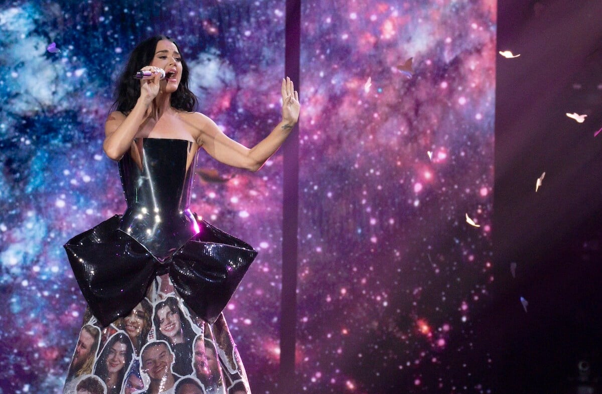 Katy Perry on the season finale of 'American Idol' in 2024