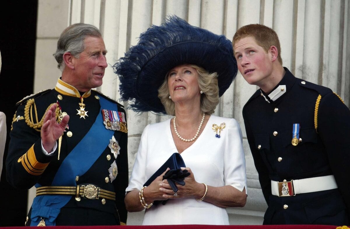 King Charles, Camilla Parker Bowles, and Prince Harry