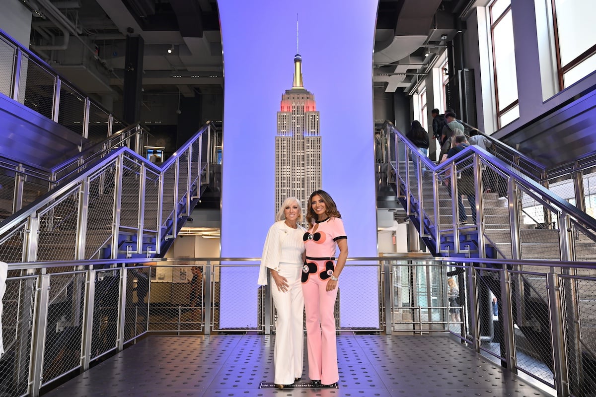 of 'The Real Housewives of New Jersey' at the Empire State Building