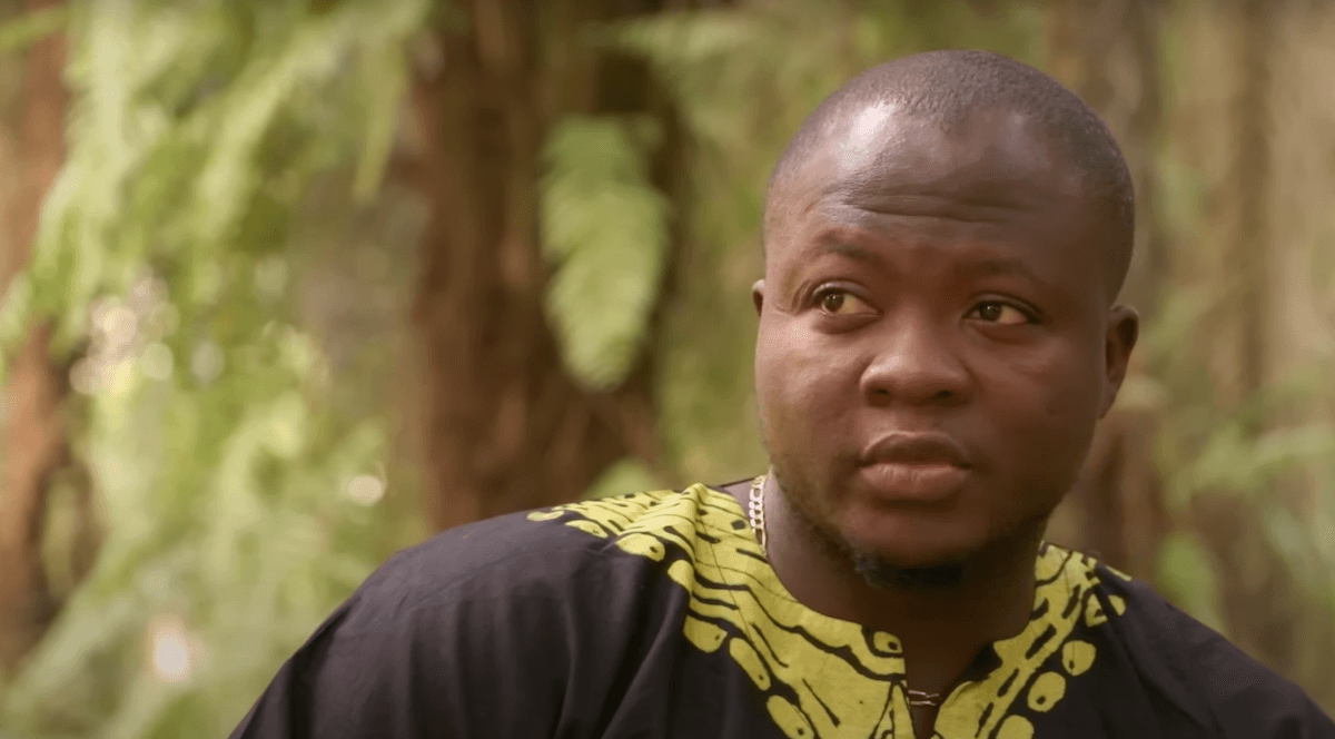 Micheal Ilesanmi looking skeptical in '90 Day Fiance' episode