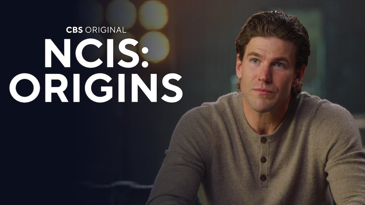 'NCIS: Origins' key art with Austin Stowell as Gibbs