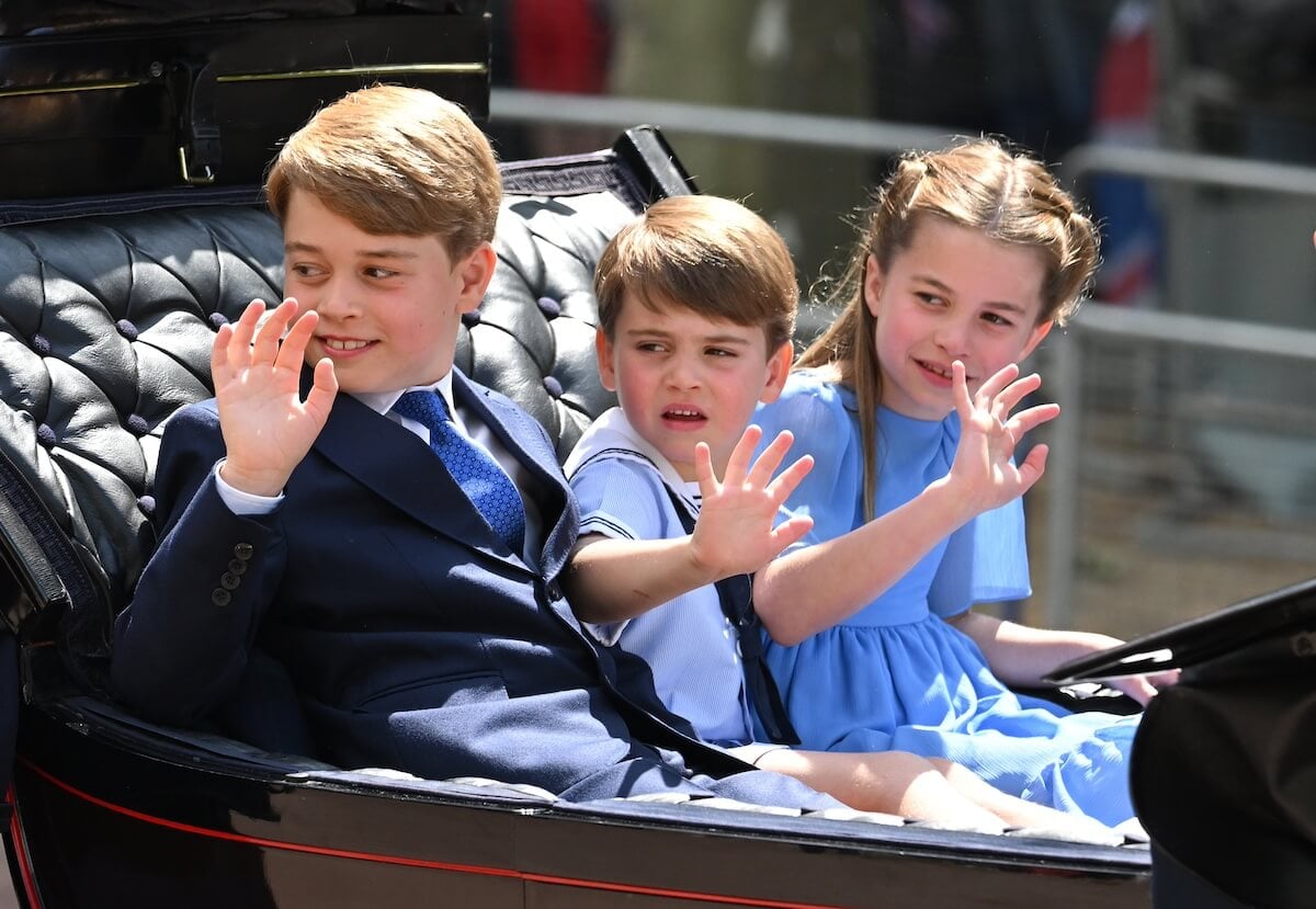 Prince George, Princess Charlotte, and Prince Louis