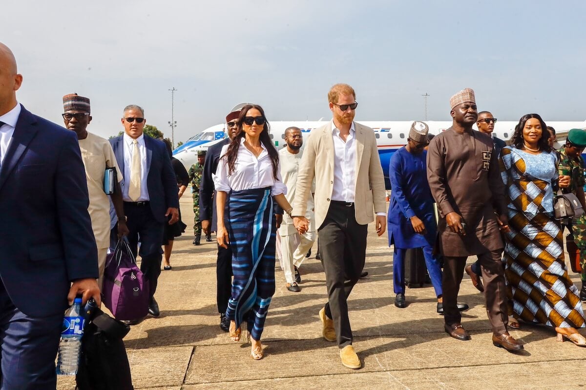 Prince Harry and Meghan Markle in Nigeria