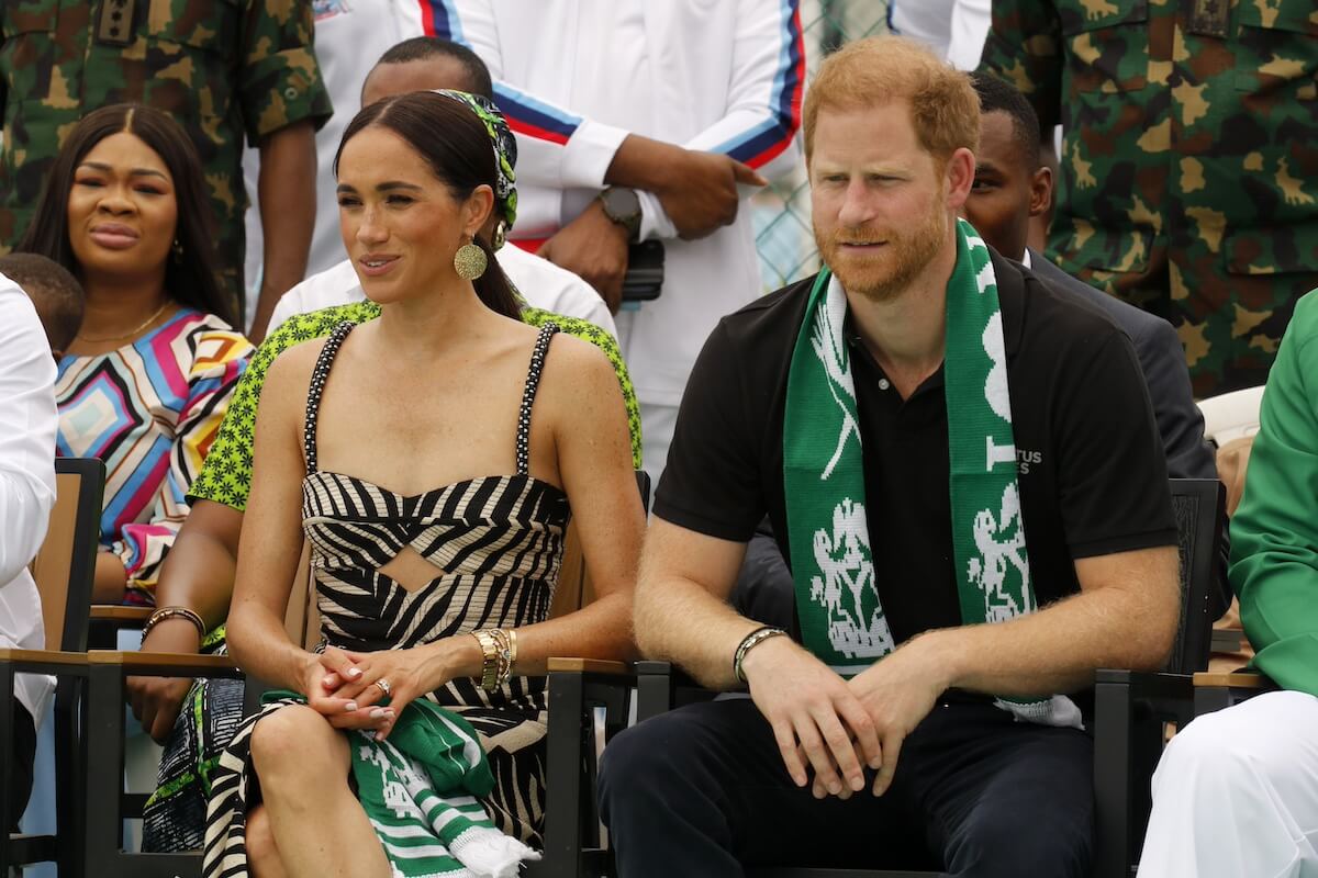 Meghan Markle and Prince Harry in Nigeria