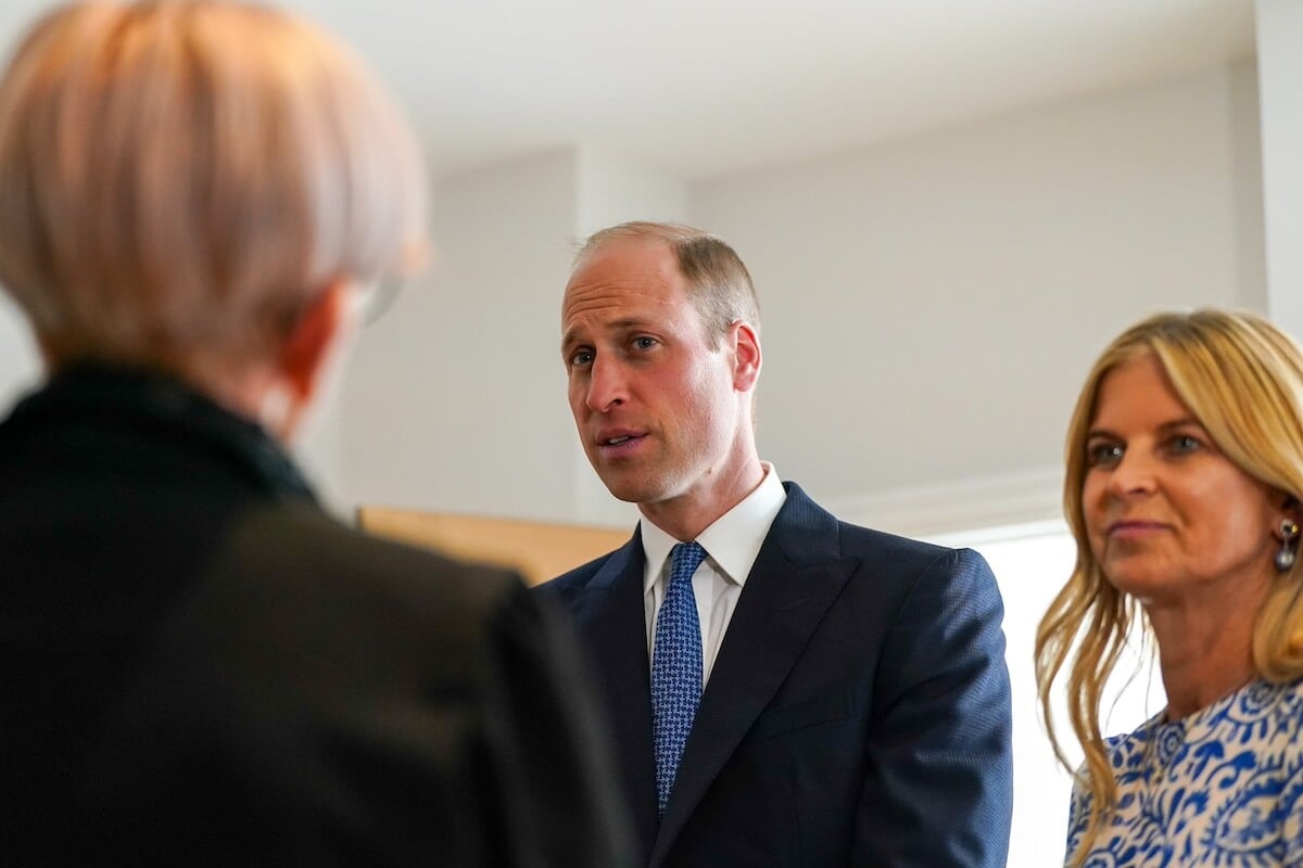 Prince William attends a royal engagement in April 2024
