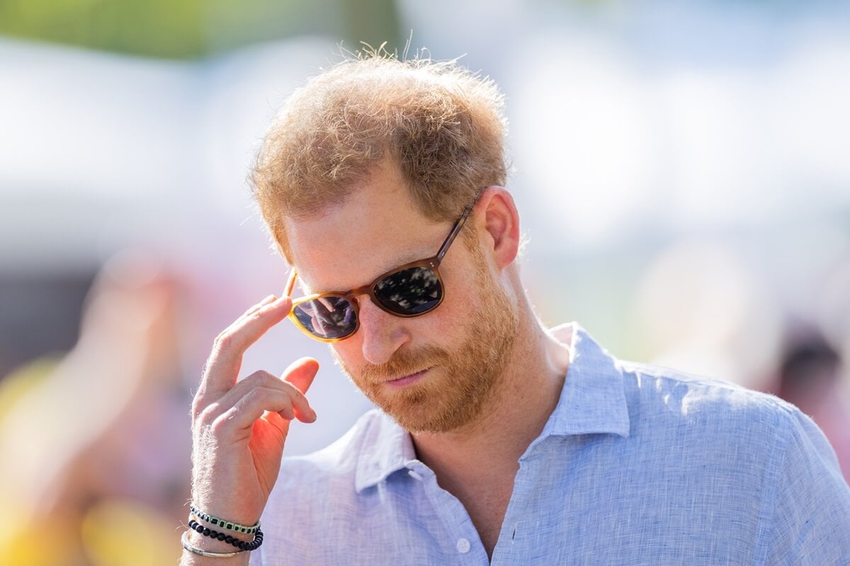 Prince arrives at the Invictus Games cycling medal ceremony