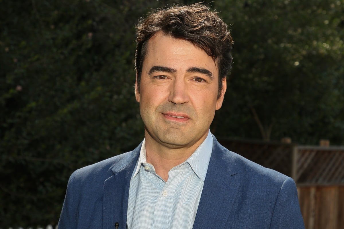 Ron Livingston visits Hallmark Channel's "Home & Family" at Universal Studios Hollywood on March 02, 2020 in Universal City