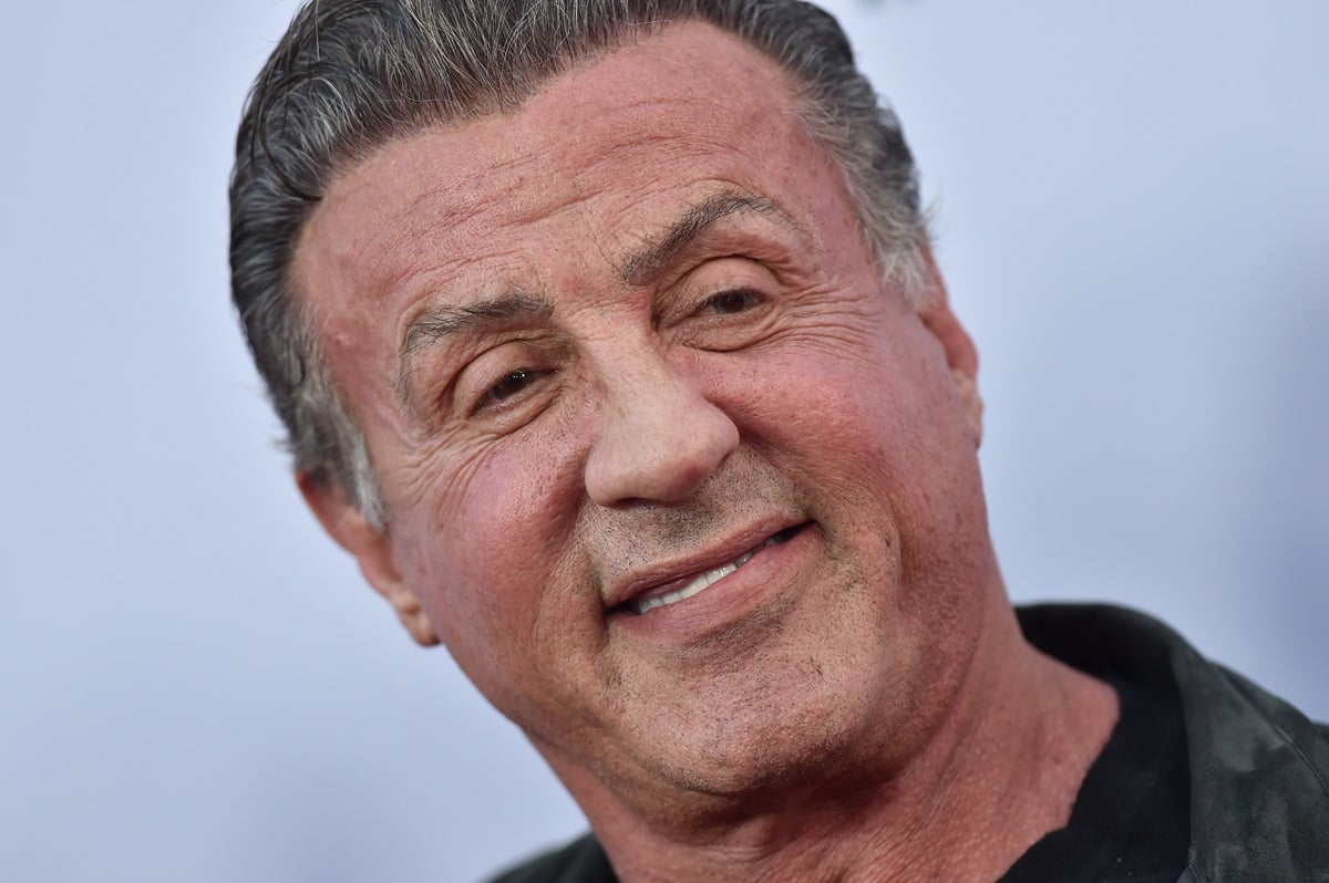 Sylvester Stallone posing at the Premiere of Open Road Films' 'The Promise'.