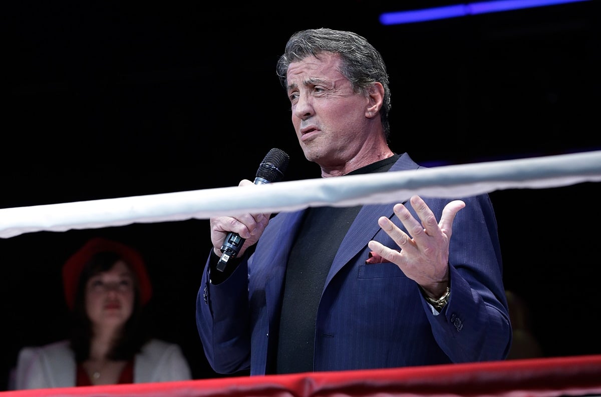 Sylvester Stallone at the the "Rocky" Broadway Cast Press Preview at Winter Garden Theater.