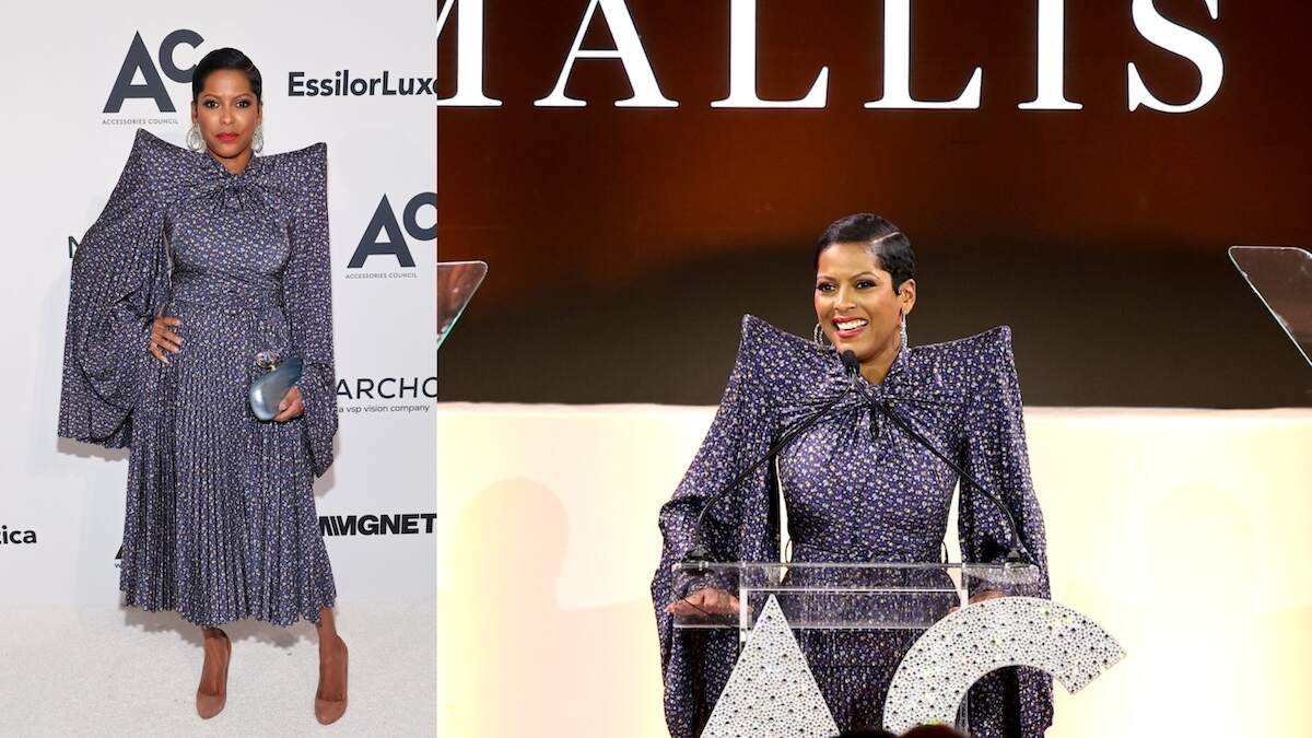 News host Tamron Hall walks the red carpet and speaks onstage at the 30th Anniversary ACE Awards