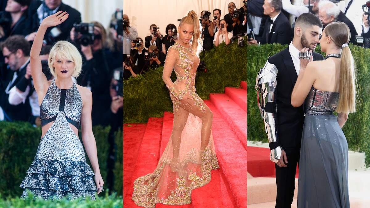 Taylor Swift, Beyonce, Zayn Malik, and Gigi Hadid walk the red carpet at the Met Gala
