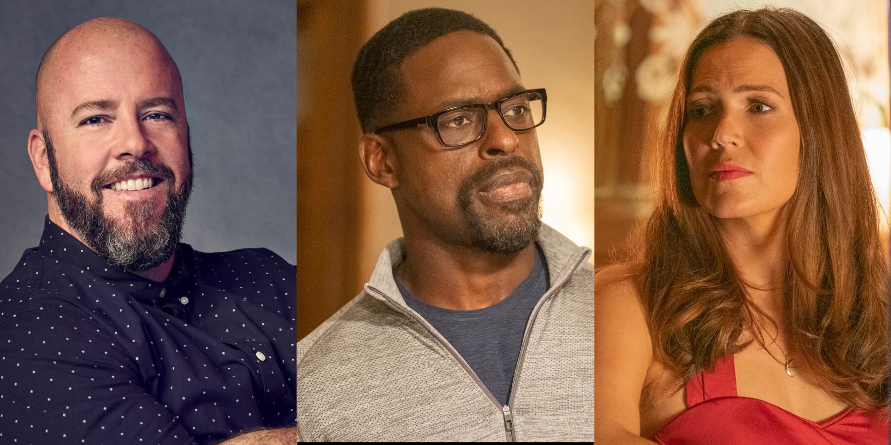 Chris Sullivan, Sterling K. Brown, and Mandy Moore are stars of a new 'This Is Us' podcast titled 'That Was Us'