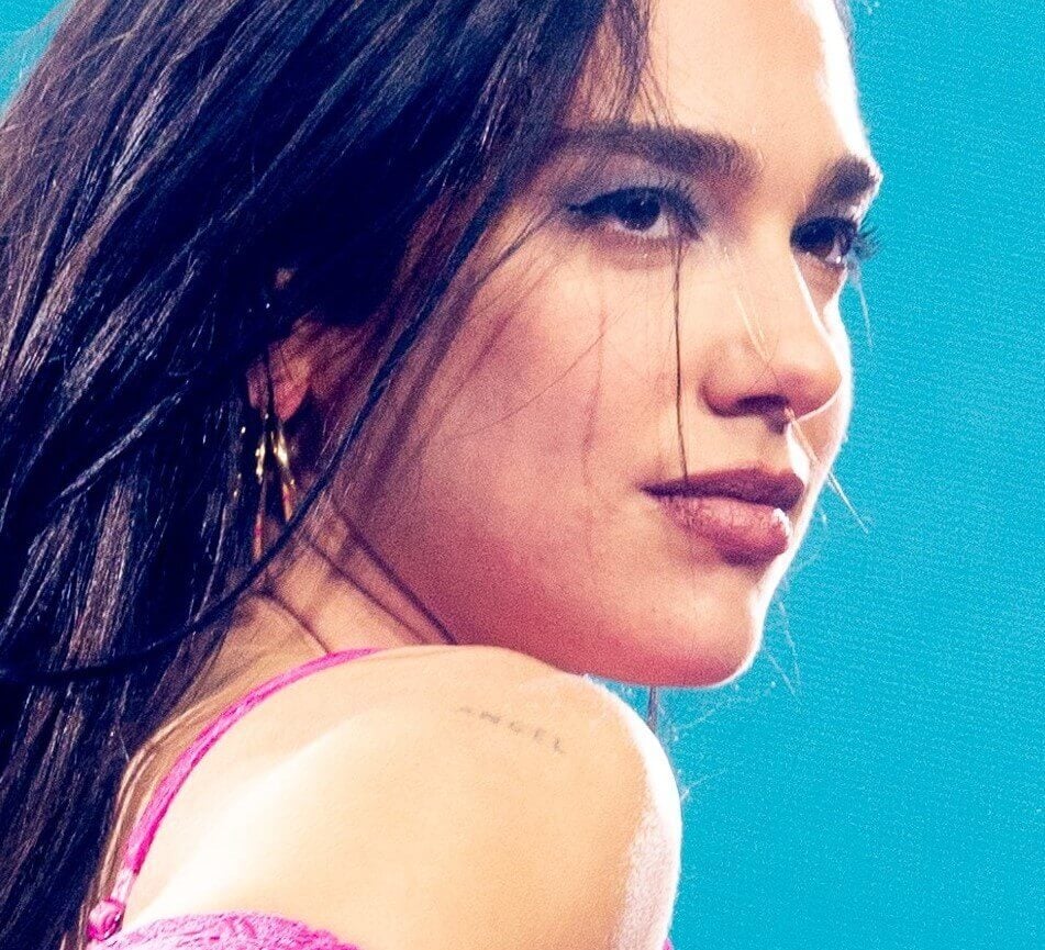 'Radical Optimism' star Dua Lipa wearing an earring