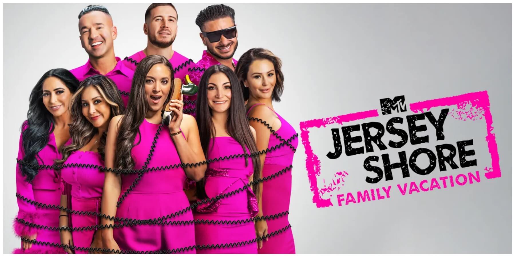 The Season 7 cast of MTV's 'Jersey Shore: Family Vacation'