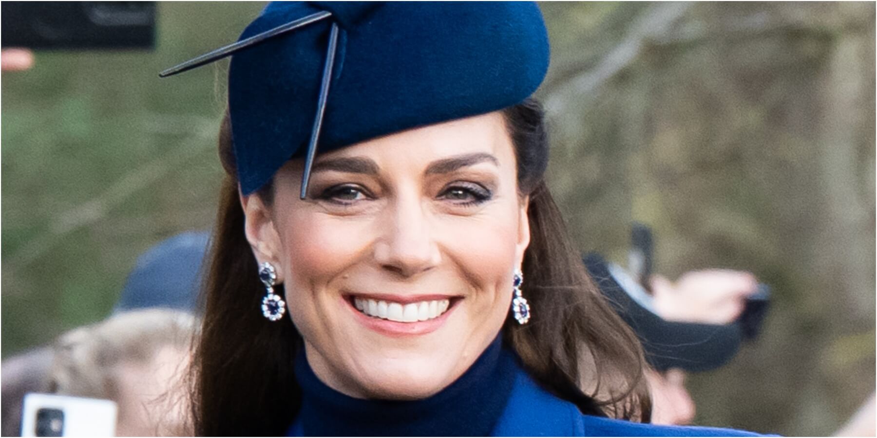 Kate Middleton walked with the royal family on Christmas Day, 2023