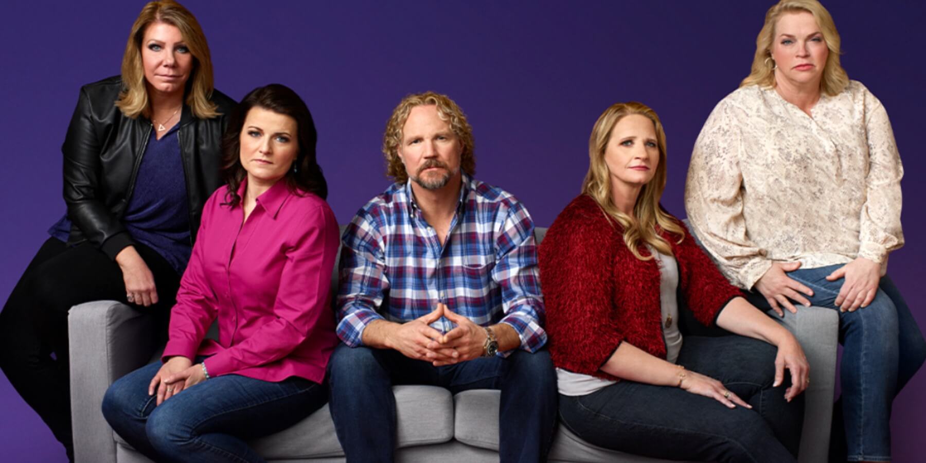 Meri, Robyn, Kody, Christine, and Janelle Brown of TLC's 'Sister Wives'