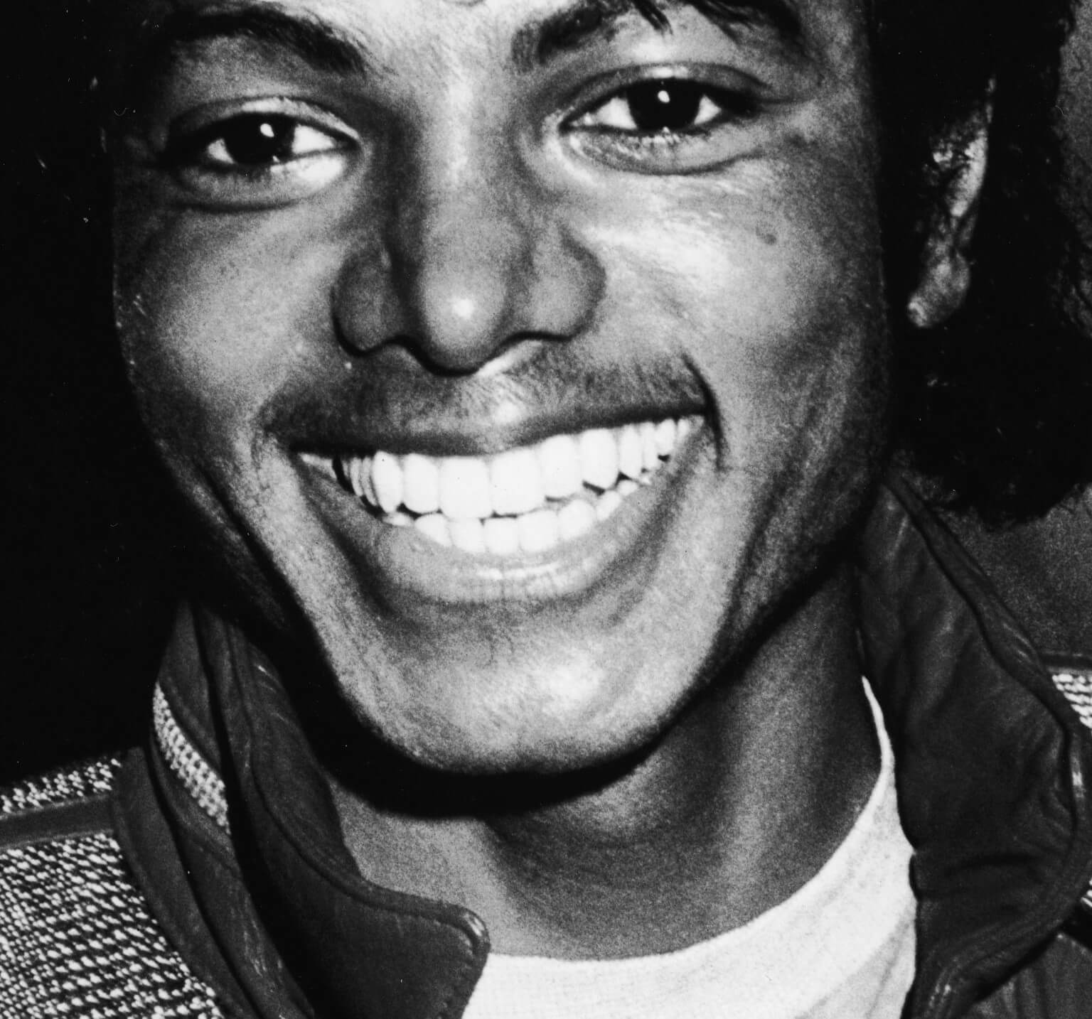 Michael Jackson smiling