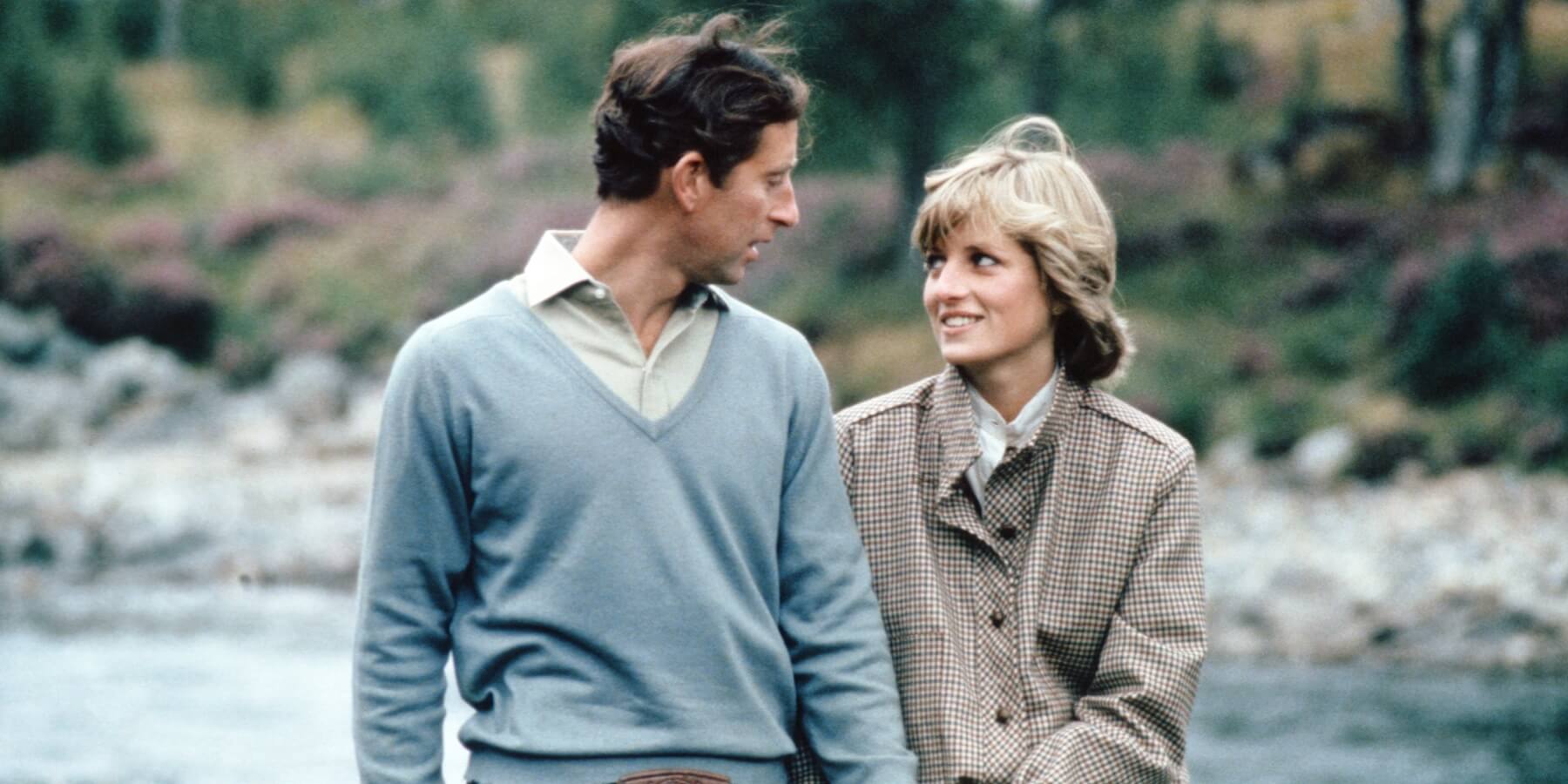 Prince Charles and Princess Diana on their 1981 honeymoon