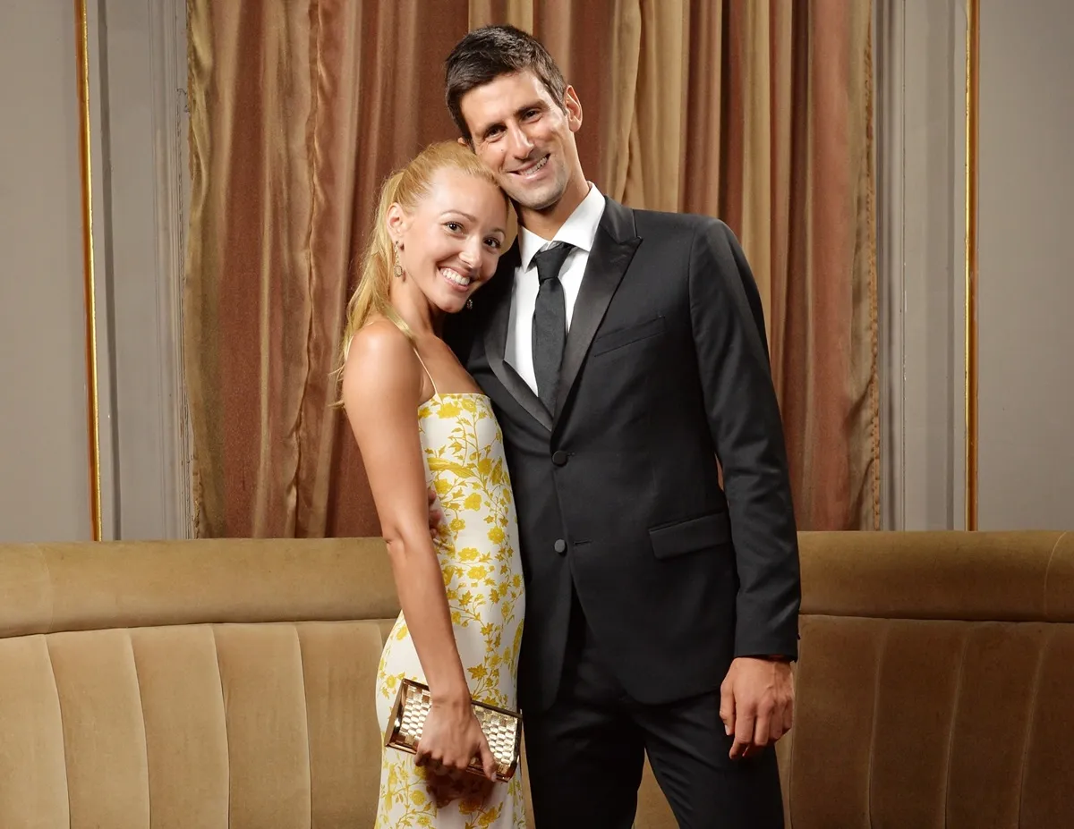 Jelena and Novak Djokovic attend The Novak Djokovic Foundation dinner reception in New York City