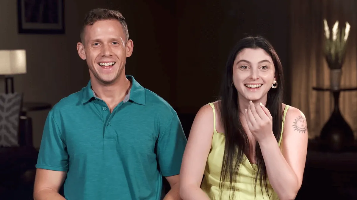 Daniel, wearing a blue polo shirt, and Bianca, smiling, in 'Life After Lockup'