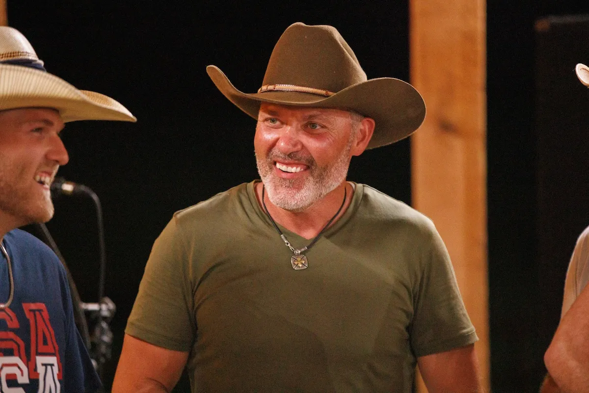 Smiling Steven McBee Sr wearing a cowboy hat